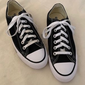 Converse All Star Black Low Top Womens Shoes